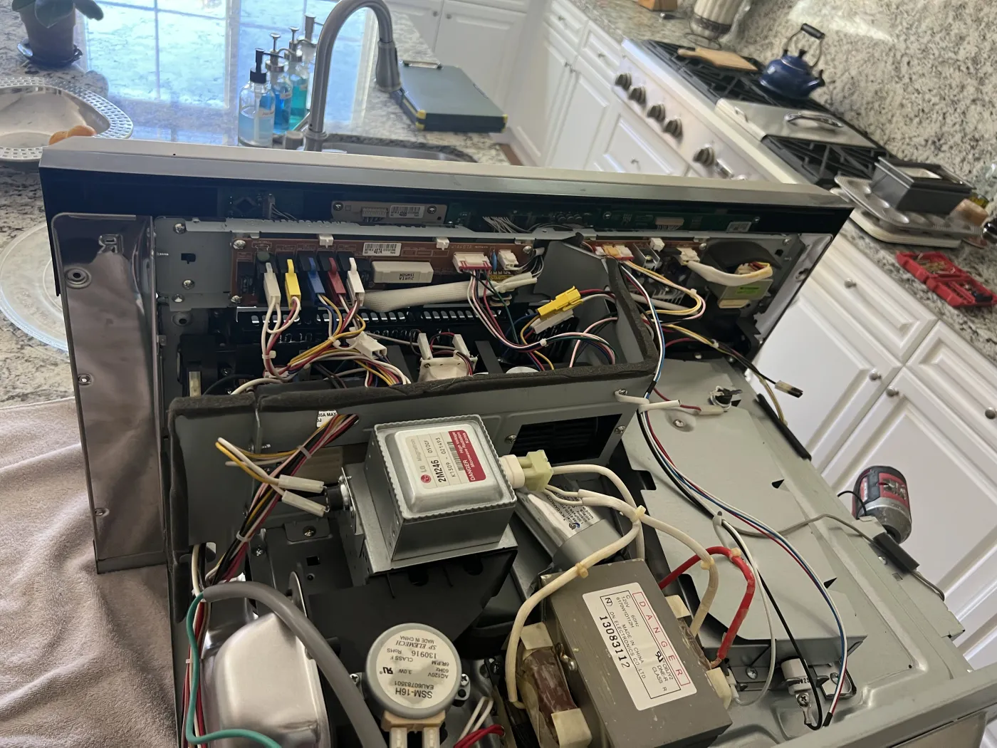 Microwave - Repair completed