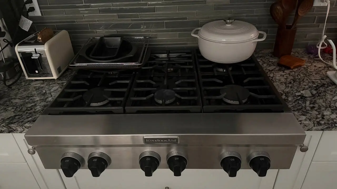 Cooktop repair background
