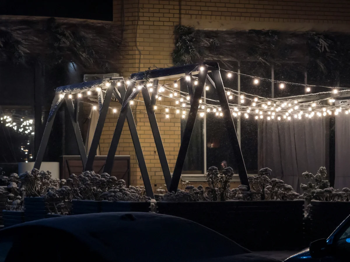 Permanent Lighting Installation background