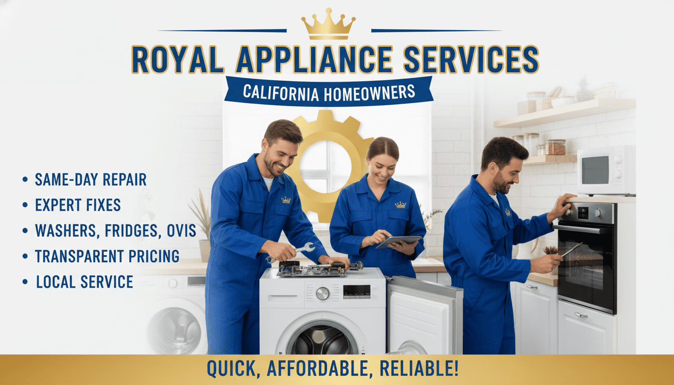 Affordable Local Appliance Repair Near Me: Same-Day Service for California Homeowners