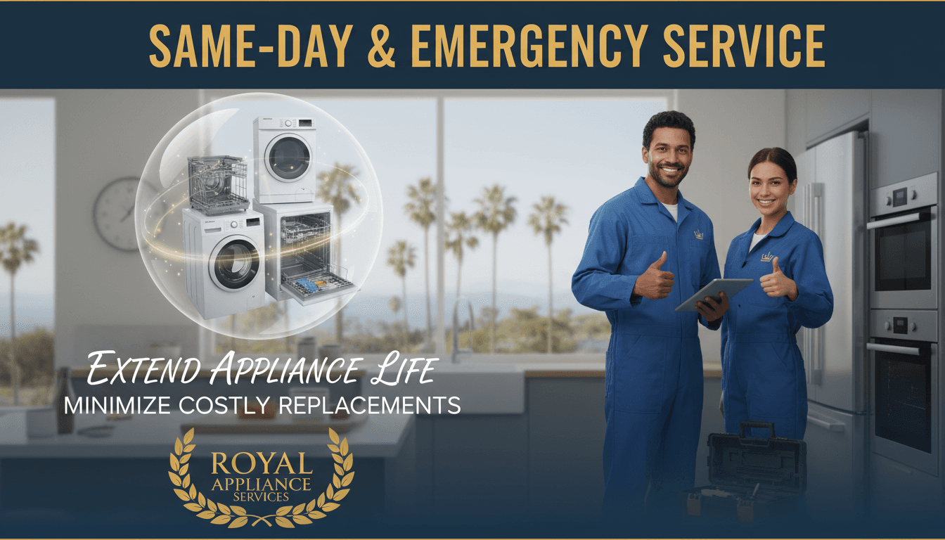 Appliance Maintenance Tips for Homeowners: Ensuring Reliable Performance and Fast Repair in California