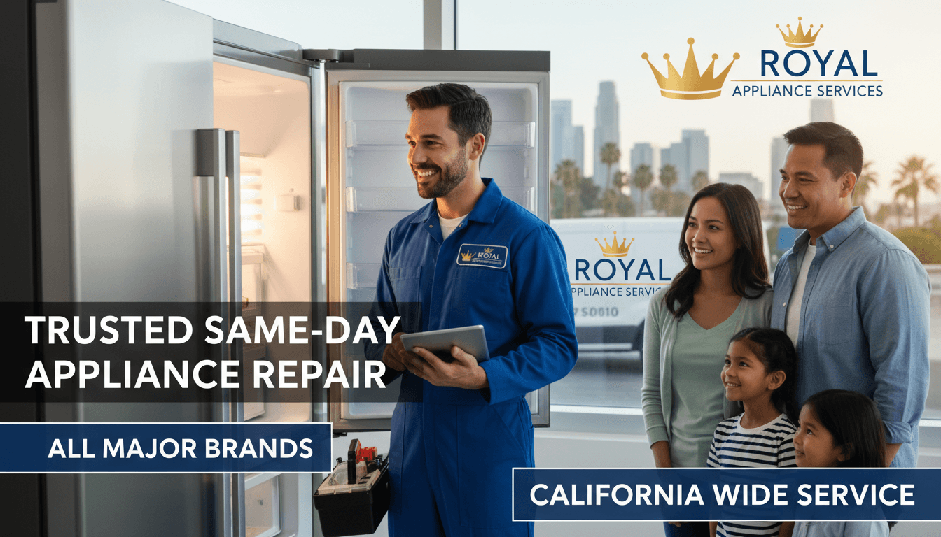 Appliance Repair for All Major Brands Near Me: Same-Day Service You Can Trust in California