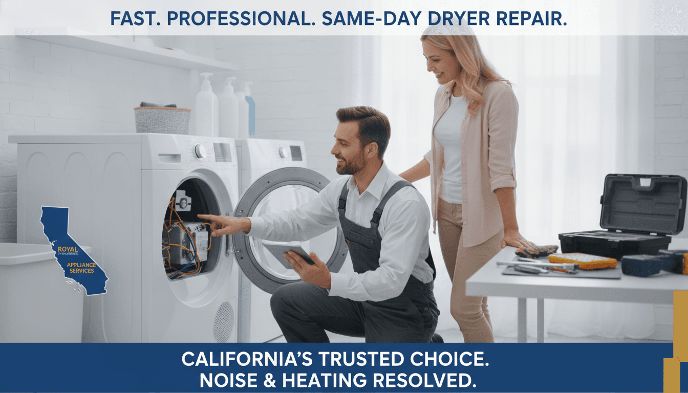 Dryer Repair Near Me: Resolving Noise and Heating Problems Efficiently