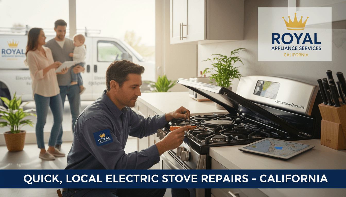 Electric Stove Repair Near Me: Same-Day Service for California Homeowners