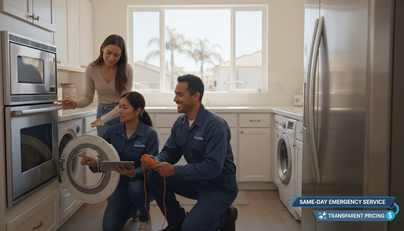 Emergency Appliance Repair for Orange County Homeowners | Royal Appliance Services