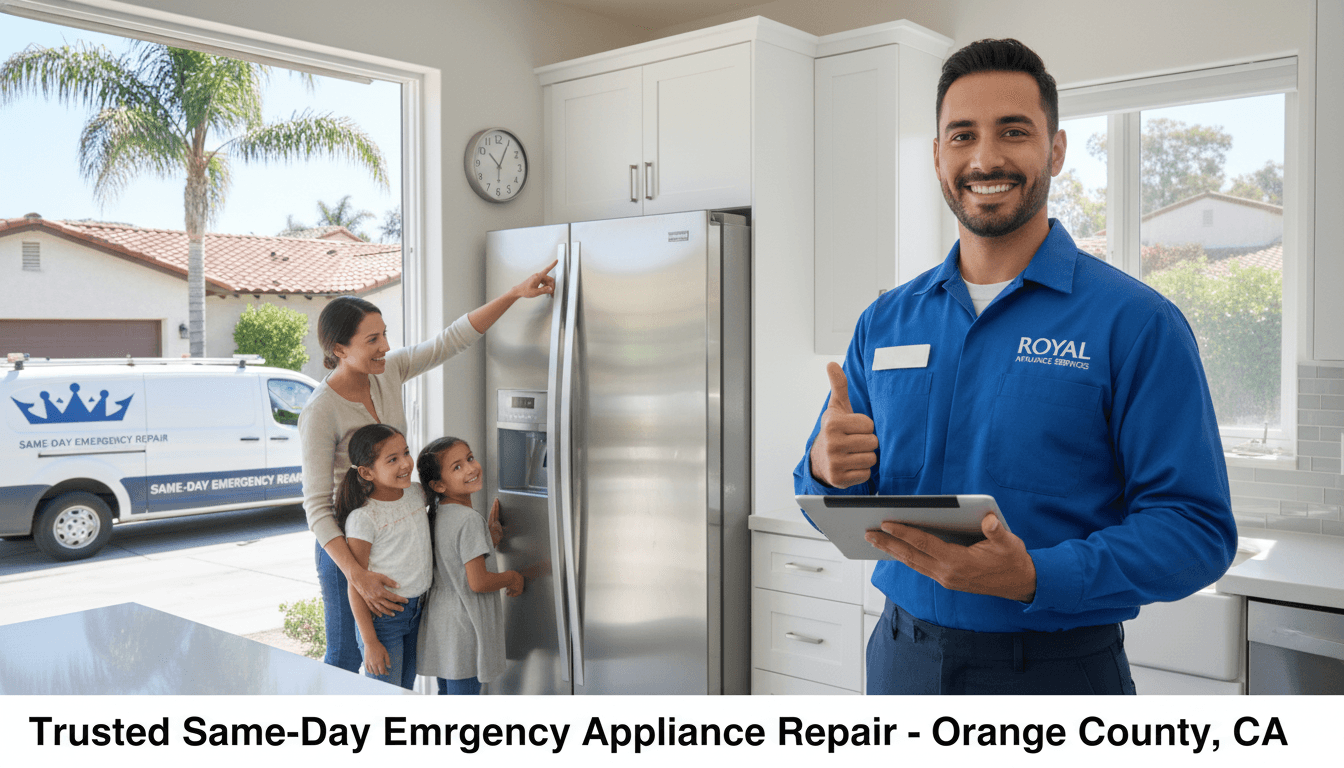 Emergency Appliance Repair in Orange County: Same-Day Solutions for California Homes
