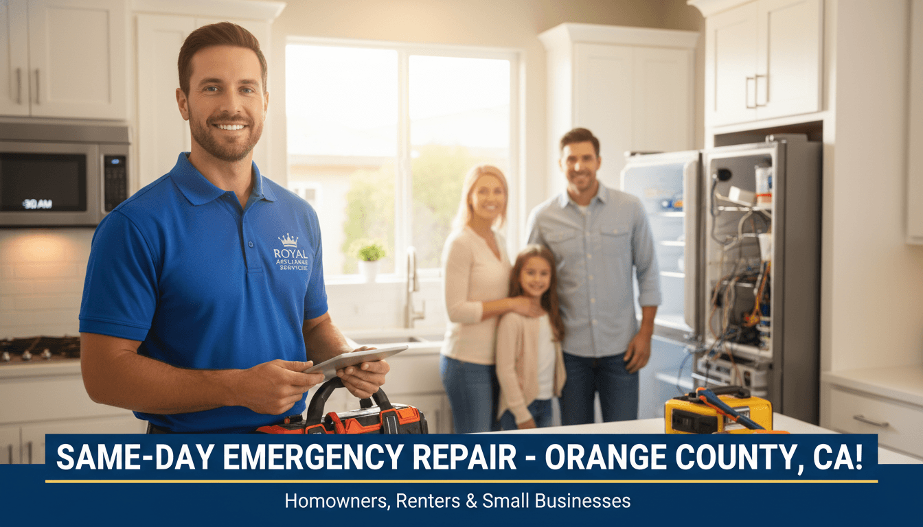Emergency Appliance Repair Orange County: Reliable Same-Day Solutions for California Homes