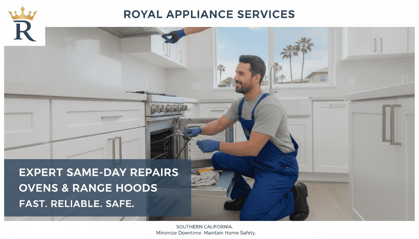 Expert Range Hood and Oven Repair Near Me in SoCal: Same-Day Solutions for Your Home