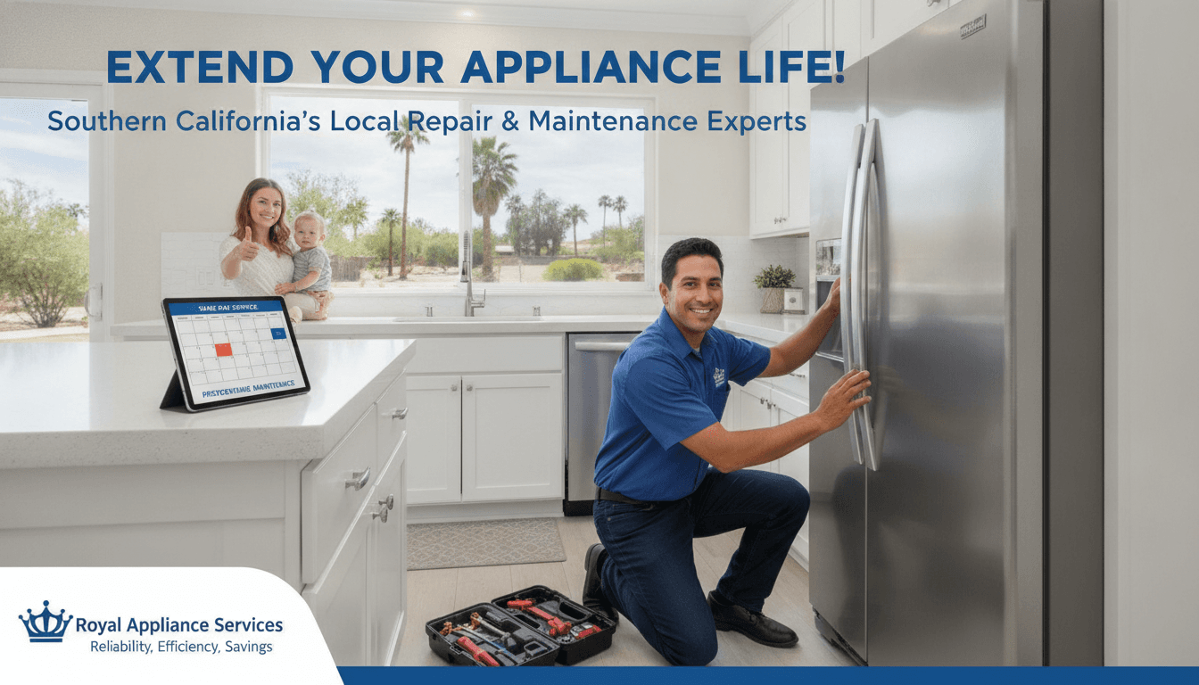 Extending Major Appliance Lifespans: Essential Maintenance for SoCal Homes