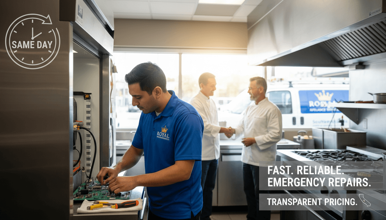 Fast Emergency Appliance Repair Services in Southern California
