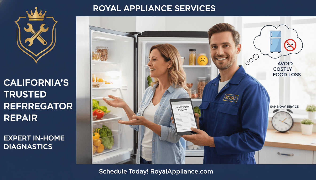 Fridge Repair Near Me Same Day: Reliable Solutions for California Homeowners