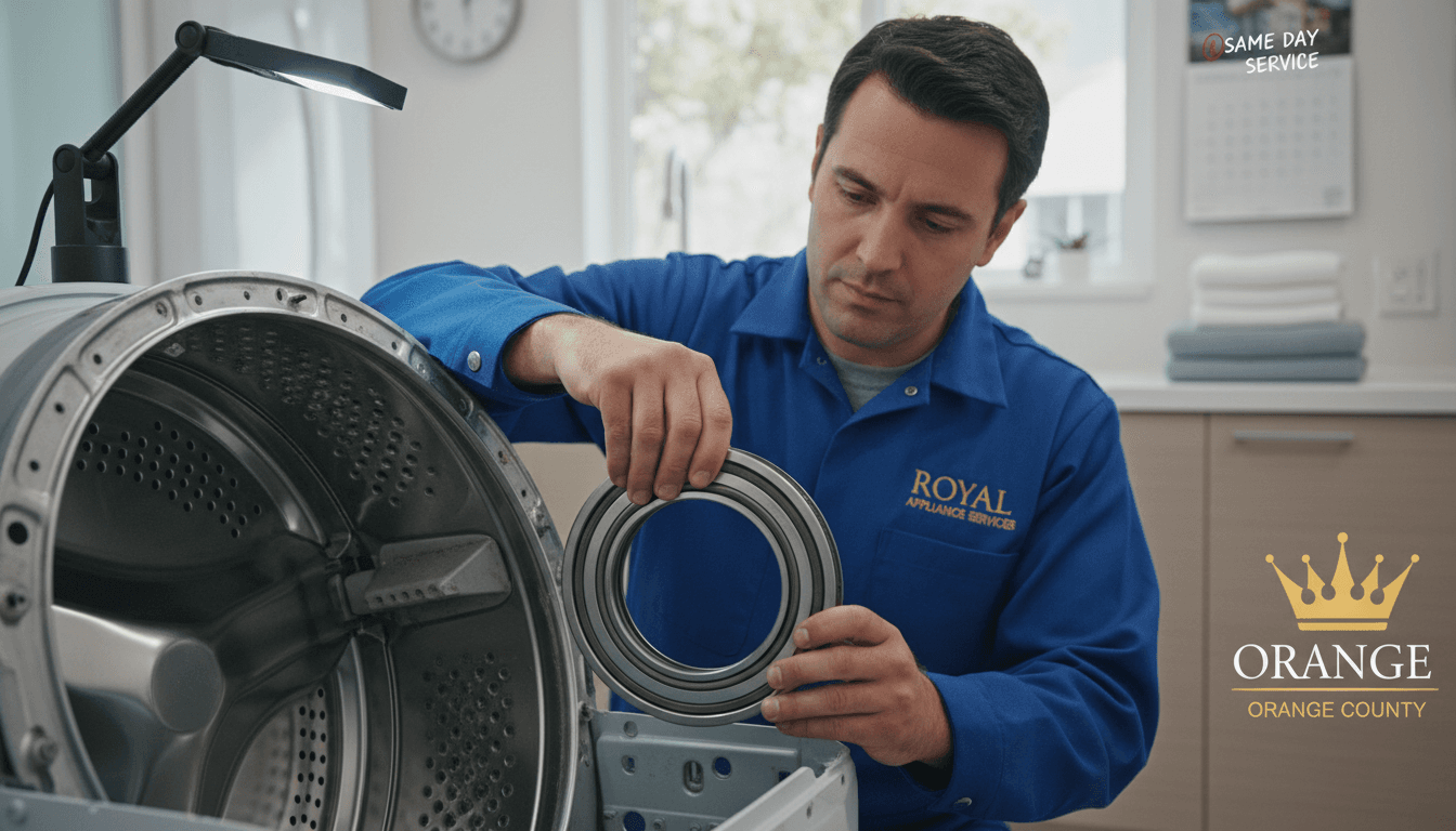 Front-Load Washer Bearing Repair in Orange County: Same-Day Service You Can Trust