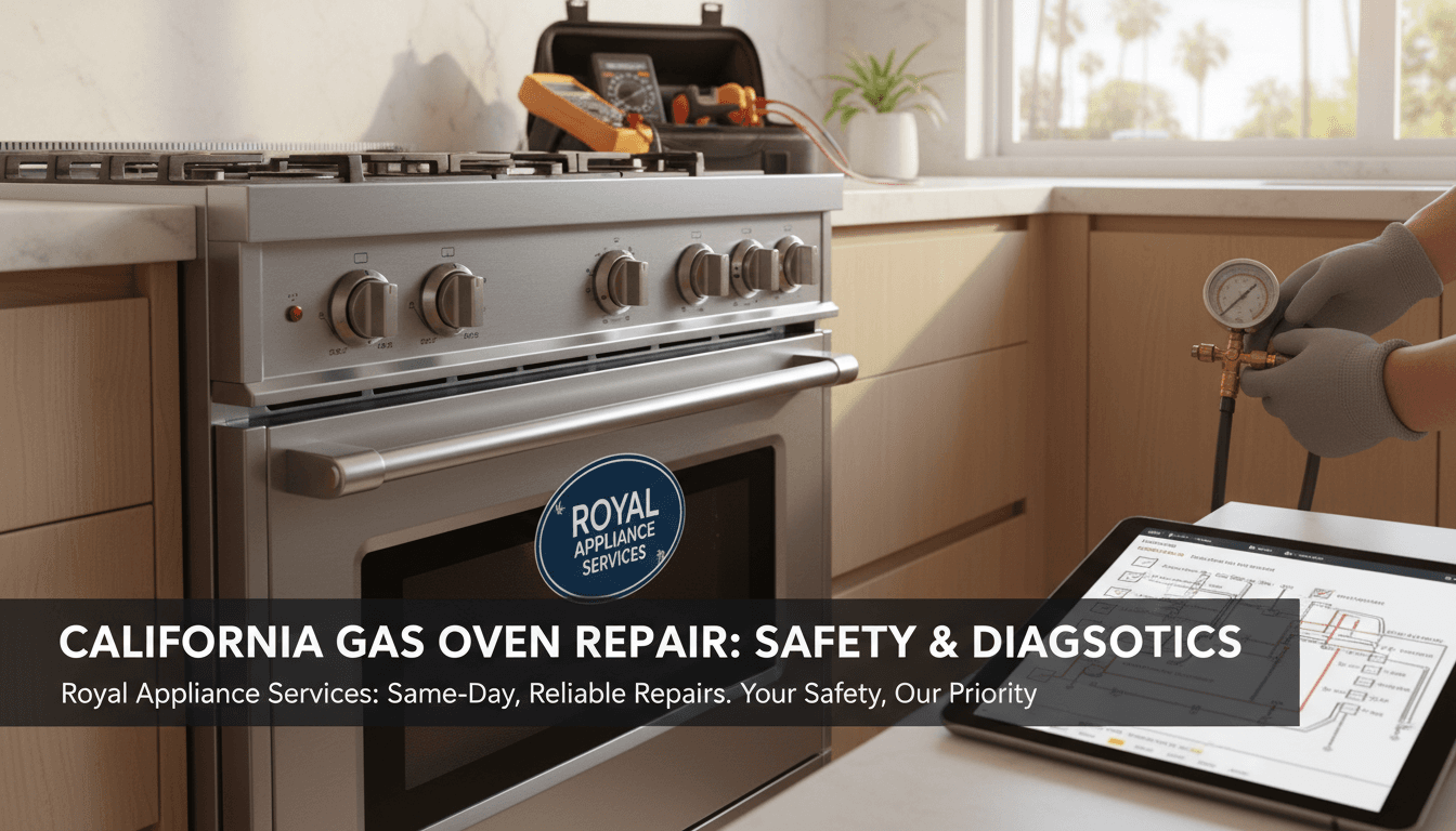 Gas Oven Repair Near Me: Safety Tips and Diagnostics for California Homeowners