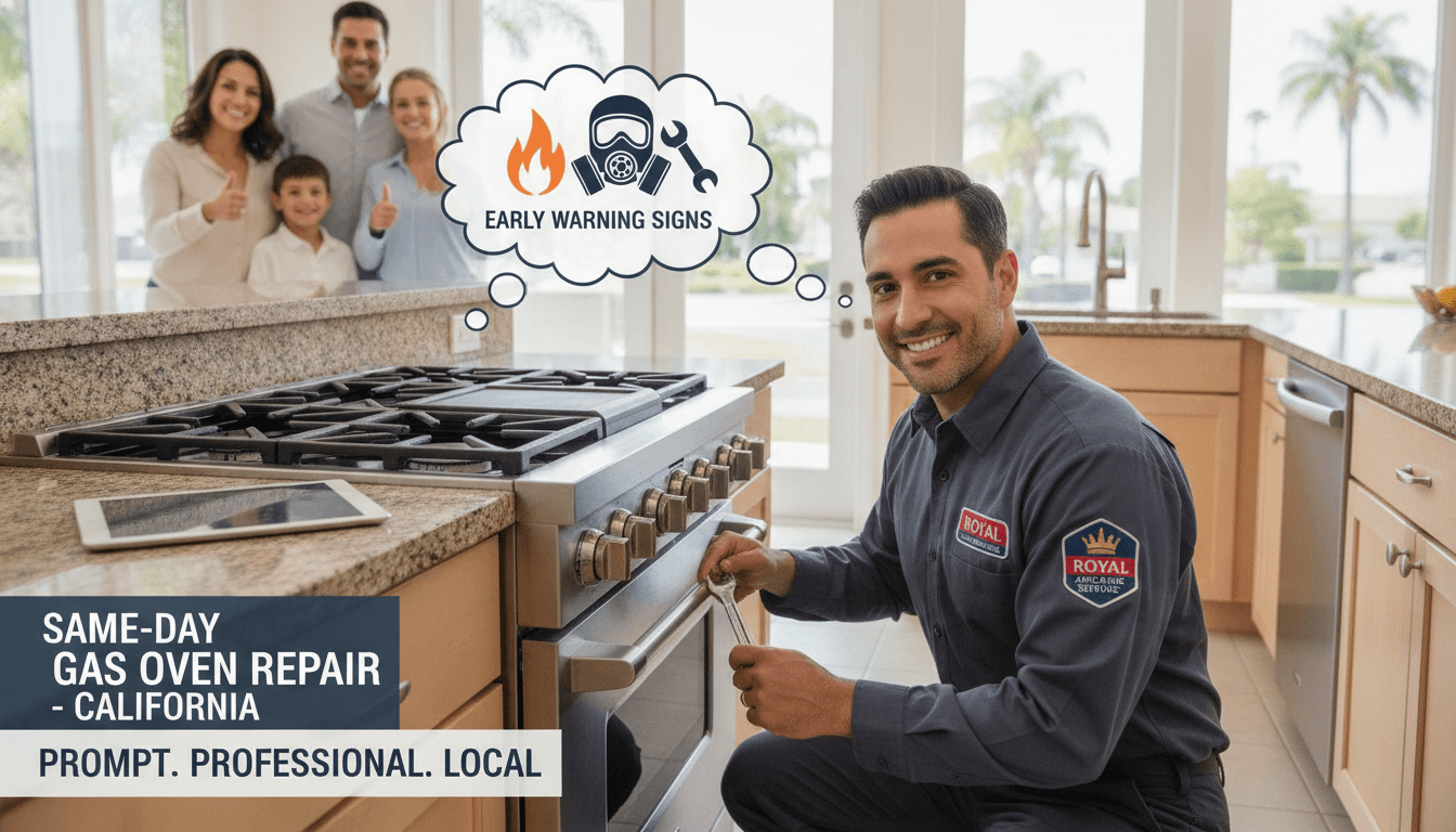 Gas Oven Repair Near Me: Warning Signs to Address for California Homeowners