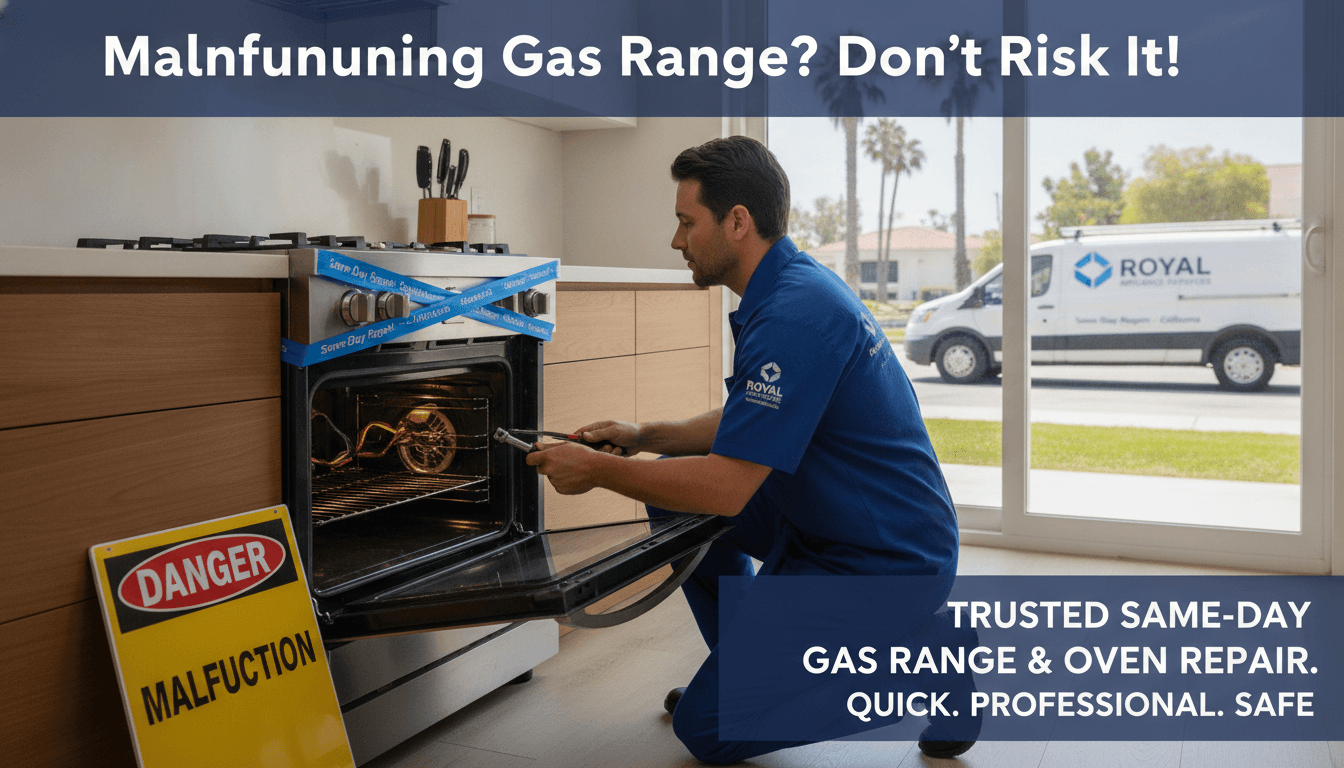 Gas Range and Oven Repair Near Me: Safety Guidelines for California Homeowners