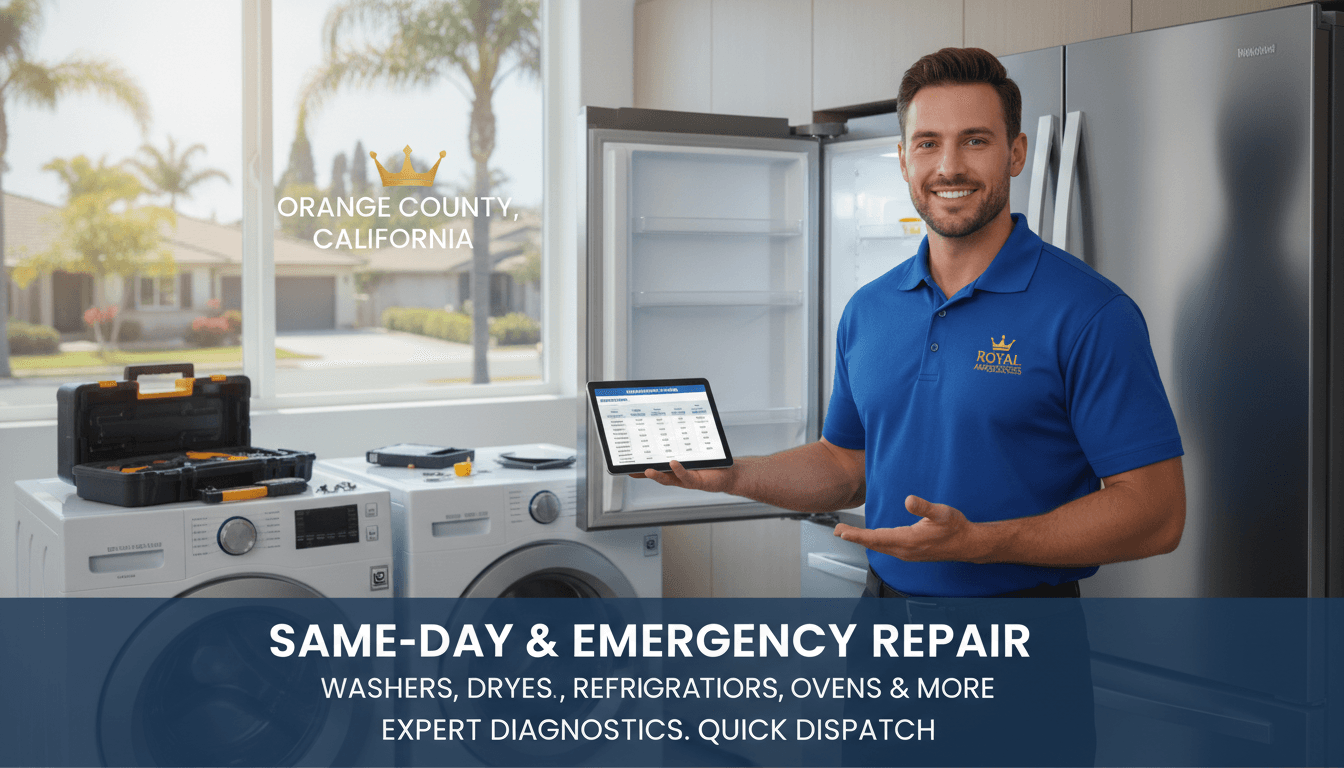 Home Appliance Repair Service: Cost Guide for Orange County