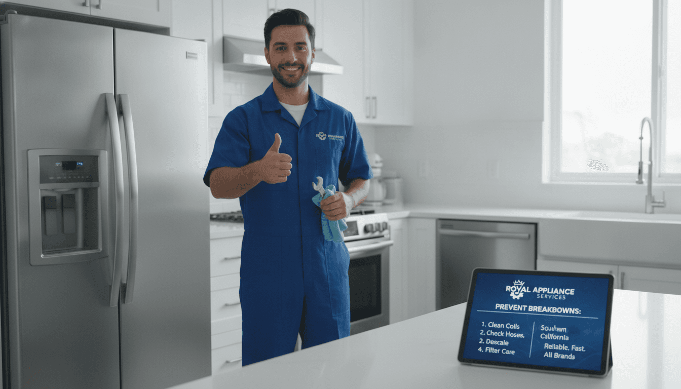 Home Appliance Repair Service: Maintenance Tips to Avoid Breakdowns in California