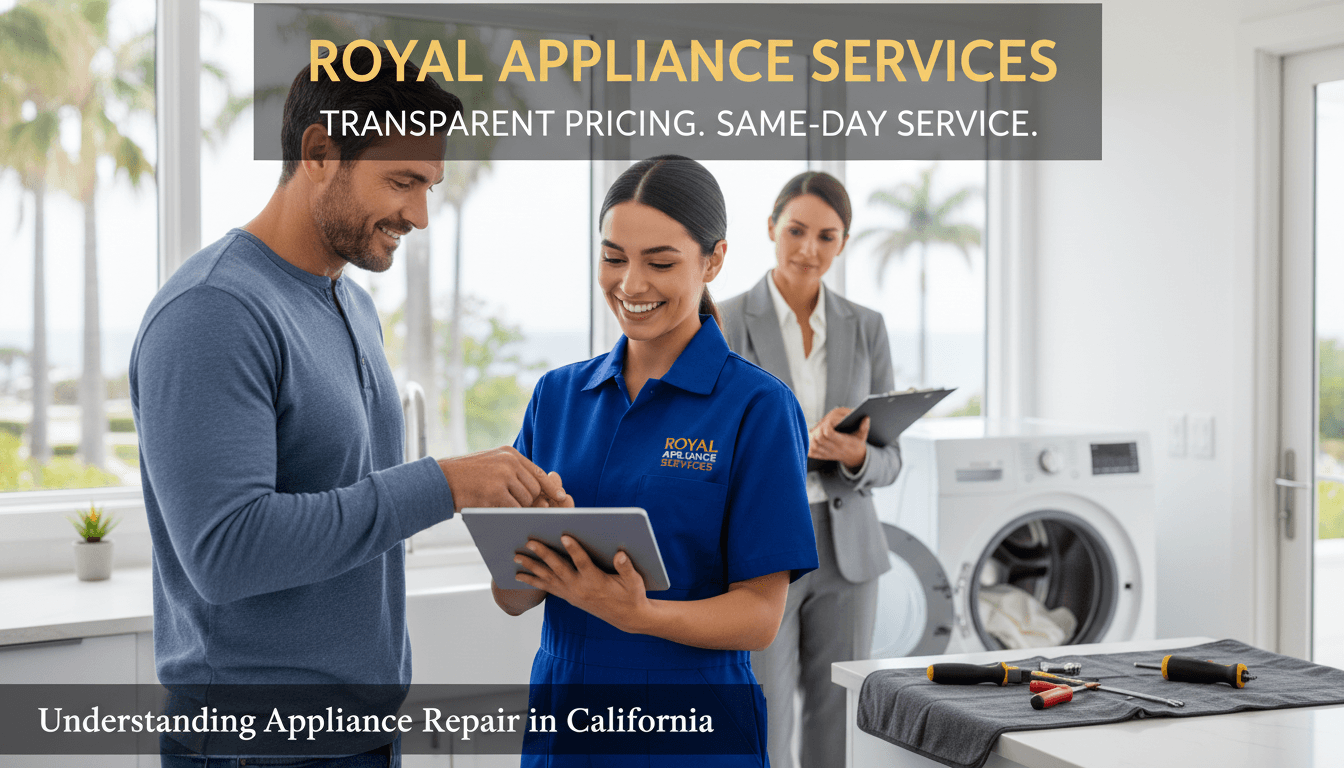 How Much Does Appliance Repair Cost? A Clear Guide for California Homeowners