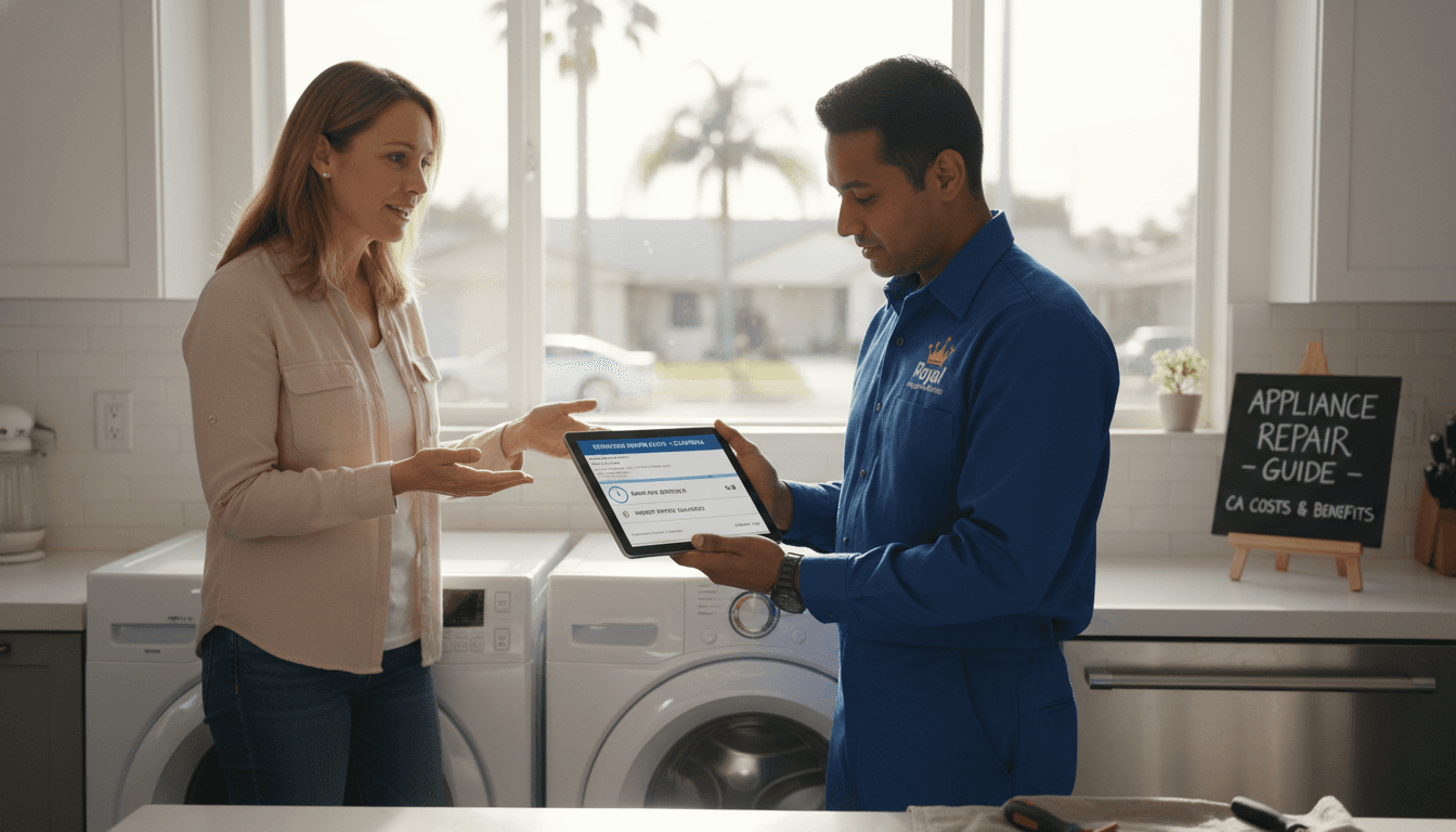 How Much Does Appliance Repair Cost? A Practical Guide for California Homeowners