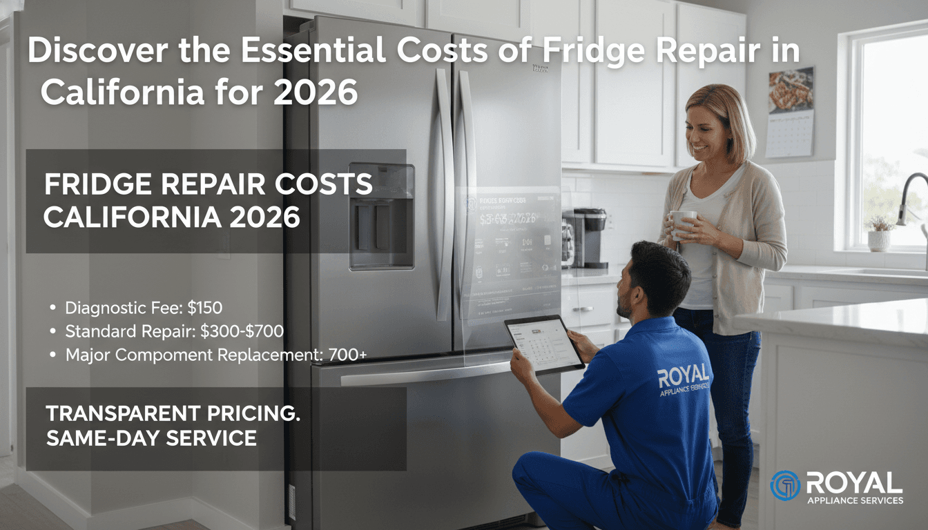 How Much Does Fridge Repair Cost: A Practical Guide for 2026