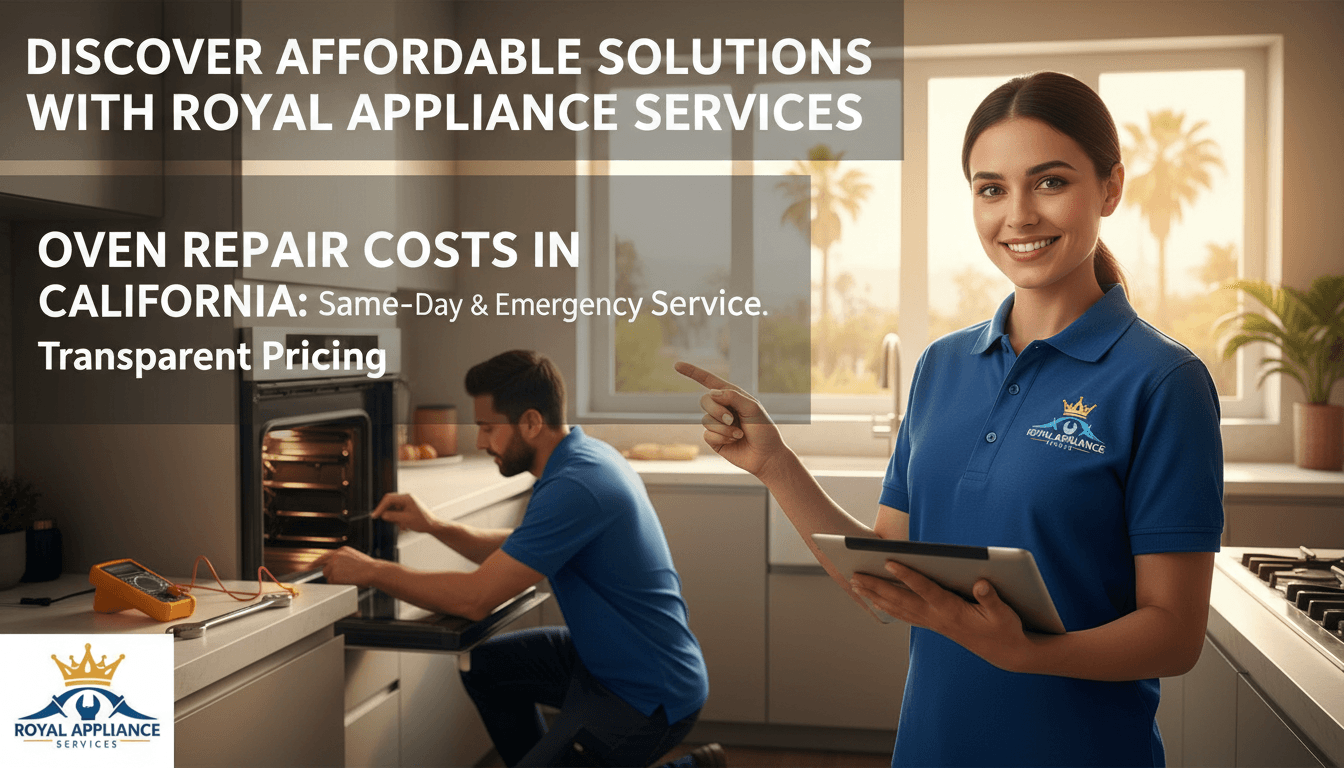 How Much Does Oven Repair Cost? A Clear Guide for California Homeowners