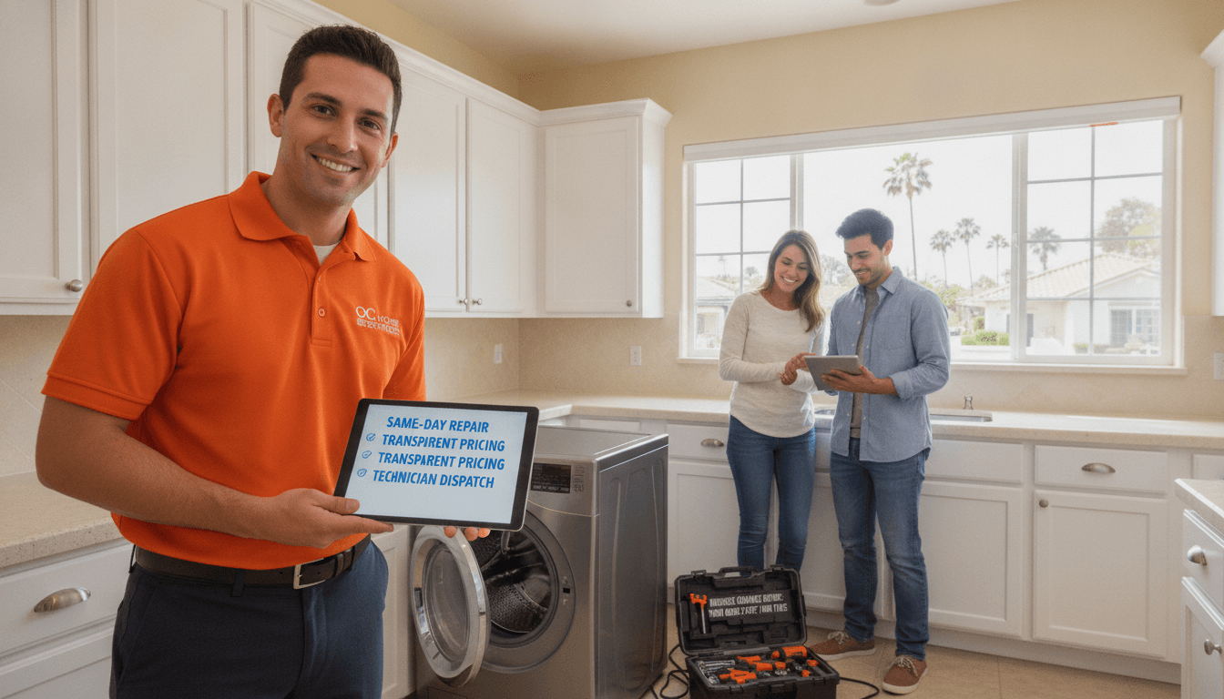 Local Appliance Repair Cost Guide for Orange County Homeowners