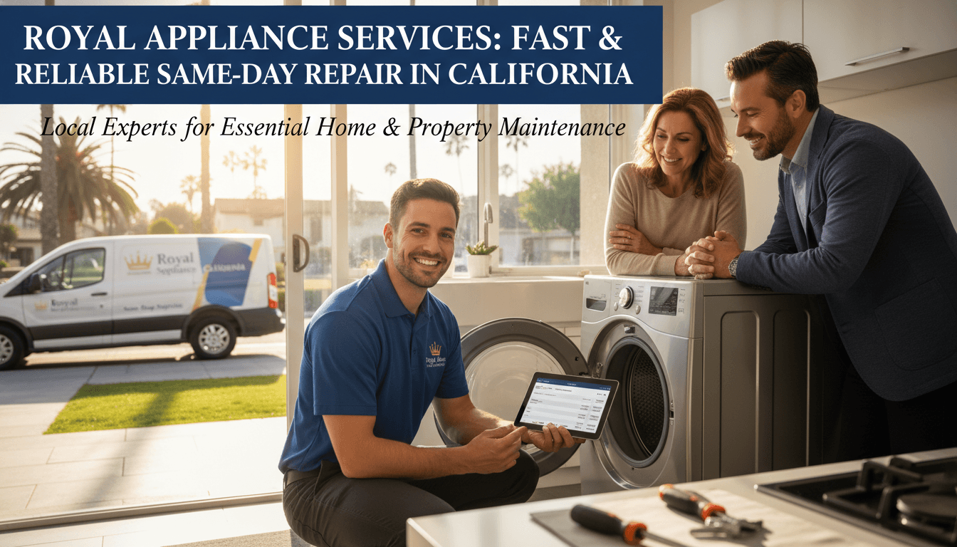 Local Appliance Repair for Homes Near Me: Reliable Same-Day Service in California