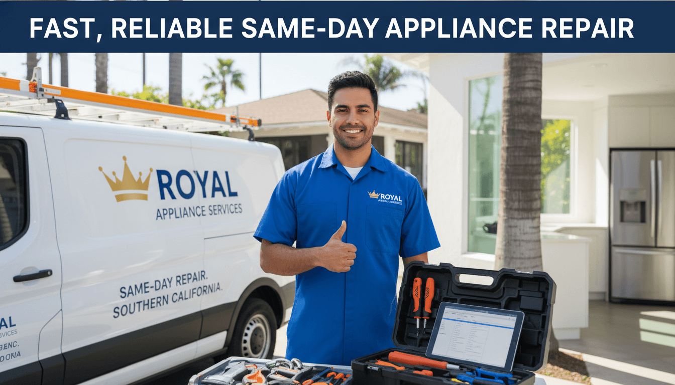 Local Appliance Repair for Homes Near Me: Reliable Service for California Residents