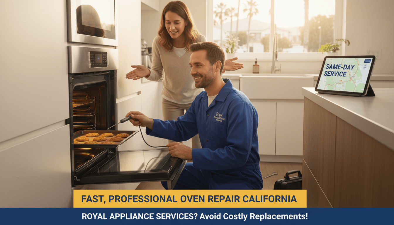 Oven Repair Near Me: Quick Fixes for Uneven Heating in California Homes