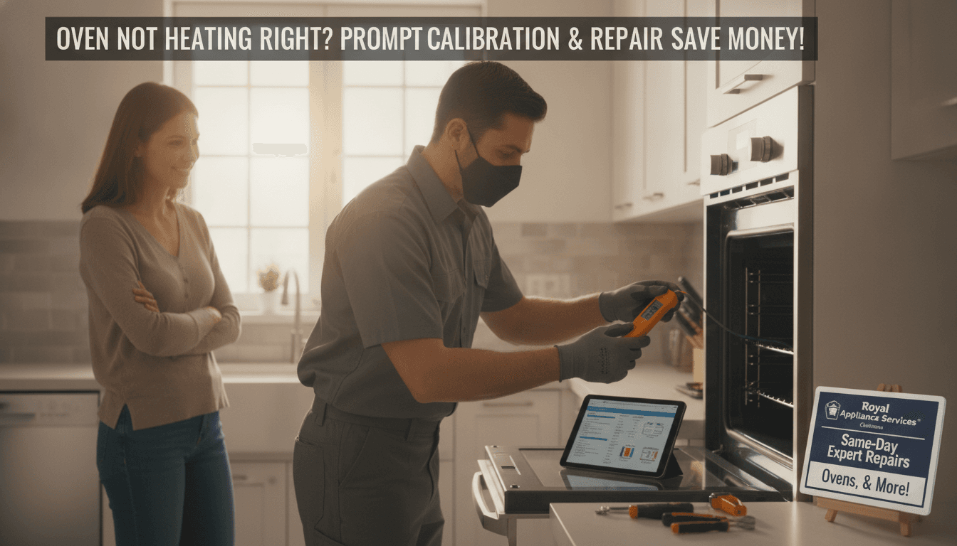 Oven Temperature Inaccurate: Calibration and Local Repair Options for California Homeowners