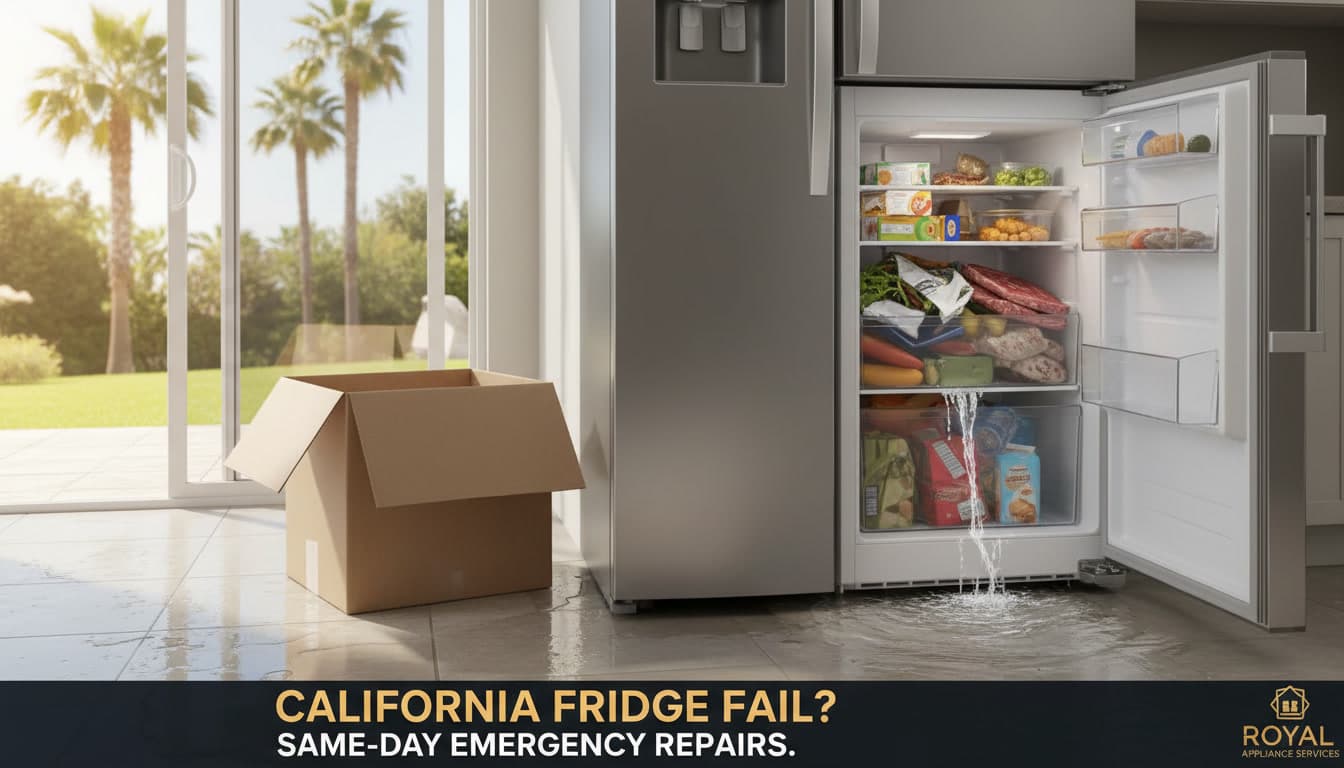 Refrigerator Leaking Water: Local Emergency Repair Solutions for California Homes