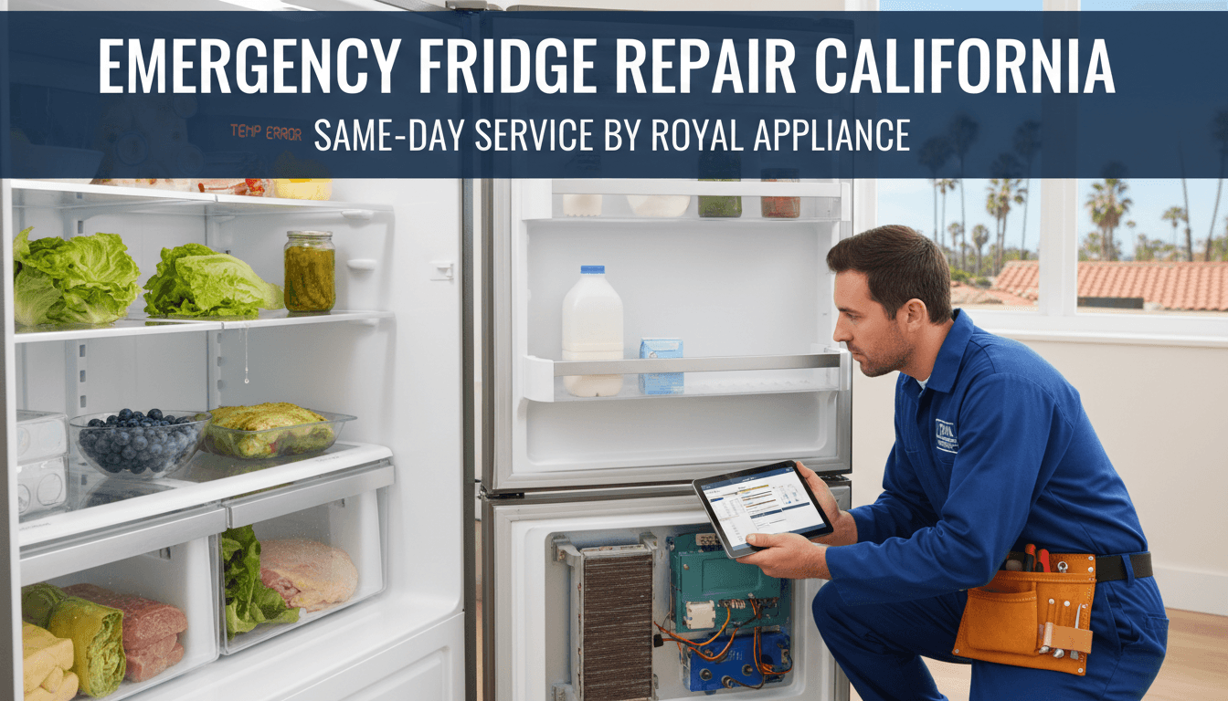 Refrigerator Not Cooling: Fast Diagnostics and Repair Costs for California Homeowners