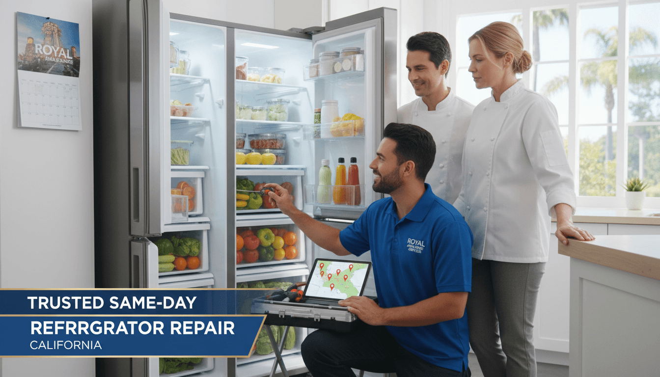 Refrigerator Not Cooling: Repair Service Experts You Can Trust in California