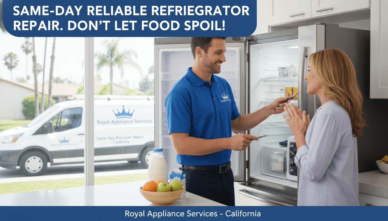 Refrigerator Repair Near Me: Efficient Solutions for California Homeowners