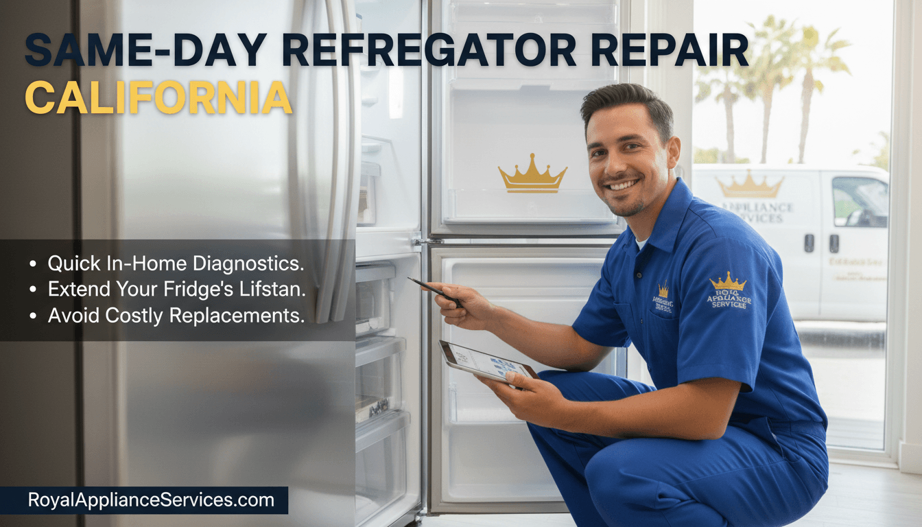 Refrigerator Repair Near Me: Extending Your Fridge Lifespan in California Homes
