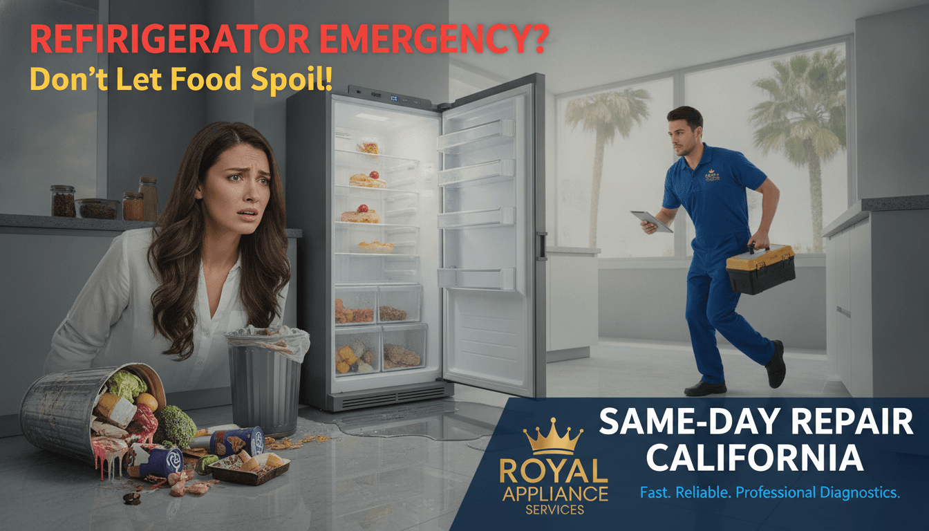 Signs You Need Emergency Refrigerator Repair Immediately