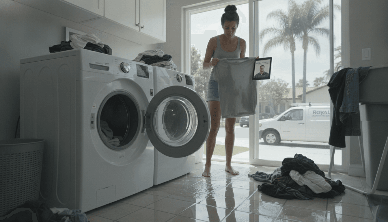 Top Signs You Need Immediate Washer and Dryer Repair in California