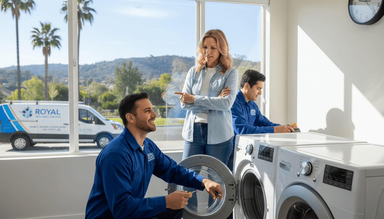 Washer and Dryer Repair Near Me in Lake Forest: Same-Day Service You Can Rely On