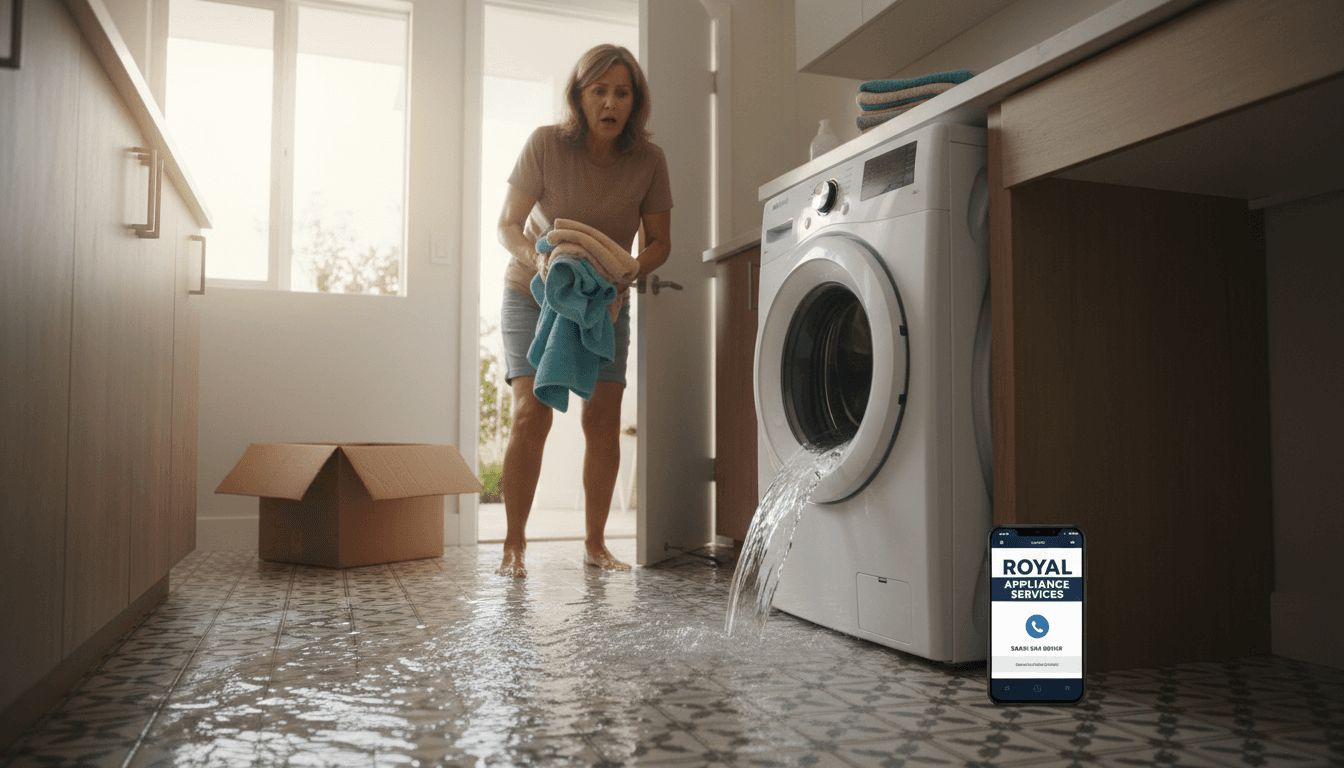 What to Do When Your Washer Leaks Water Suddenly: A California Homeowner’s Guide