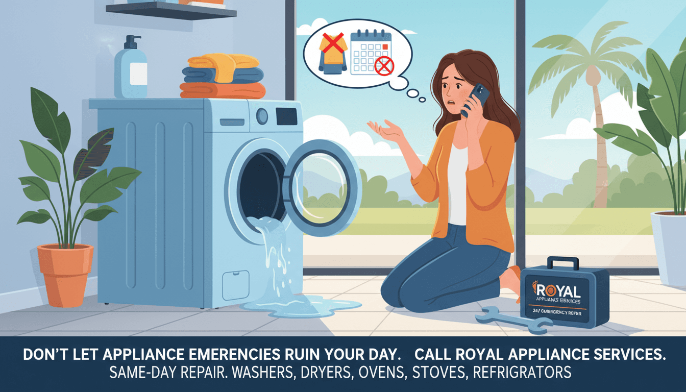 When to Call for 24/7 Emergency Appliance Repair in California