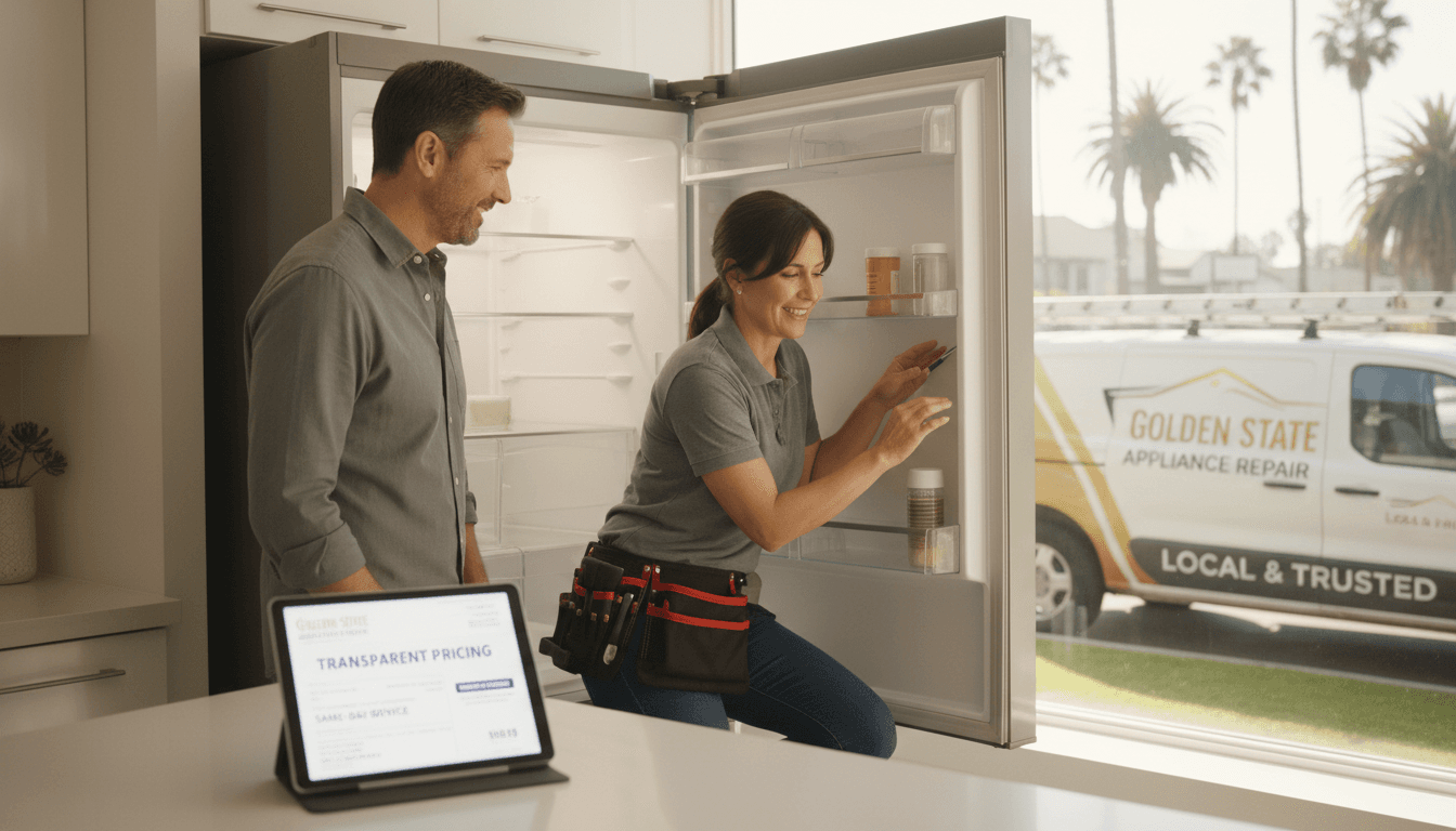 Why Local Appliance Repair Services Beat National Call Centers for California Homeowners